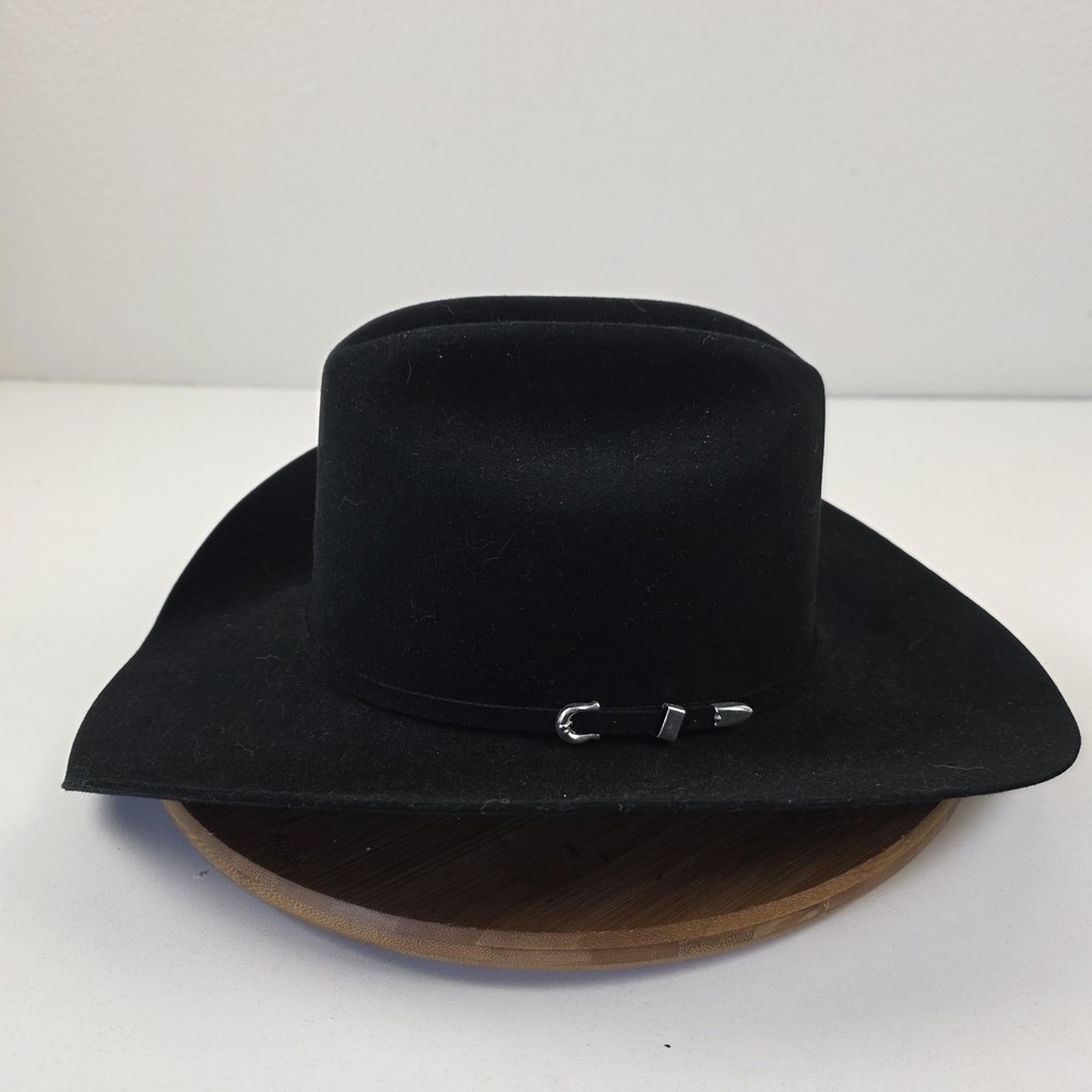 Rod's Western Palace Hat Cowboy Fitted Mens 7 Black The Specialist Western
